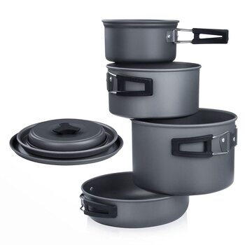 Набір похідного посуду 7 предметів your GEAR