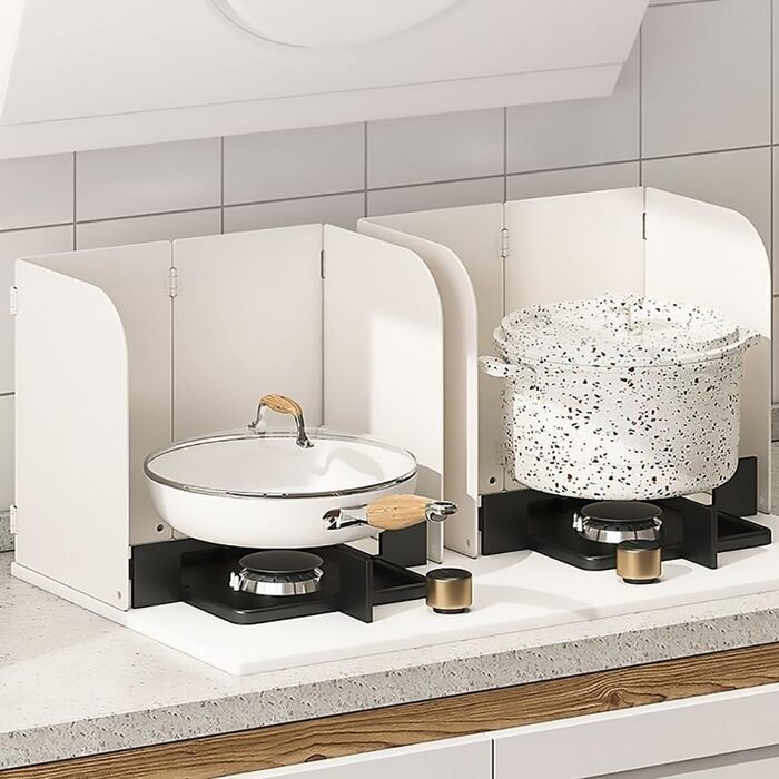 Кухонний фартух бризкозахисний екран для кухні 36 х 32 х 17,5 см Gevvnss