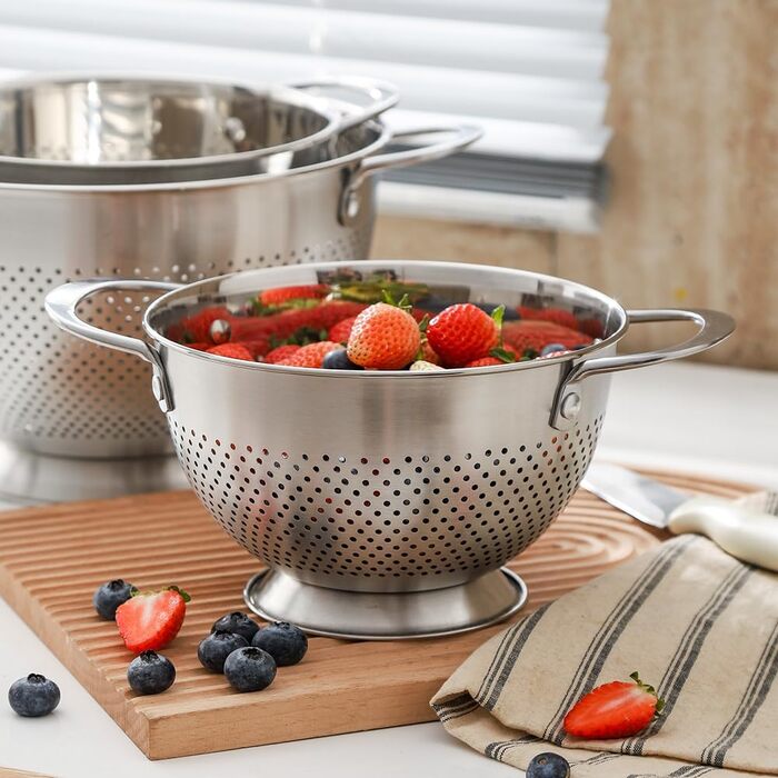 Набор из 3 металлических сит из нержавеющей стали KINGBON