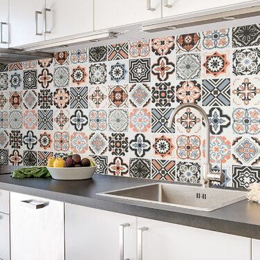 Кухонный фартук от брызг 500 х 60 см seonta