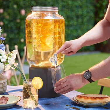 Диспенсер для напоїв з краном 4 л Relaxdays