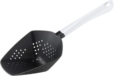 Ложка для процеживания 31 см, черно-белая Arcadalina Fackelmann