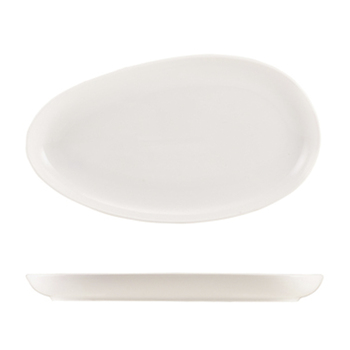 Тарілка овальна 26*15 см, Organic, GenWare