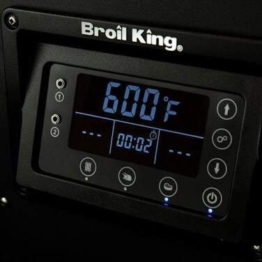 Гриль пеллетный Broil King Crown Pellet 400, черный