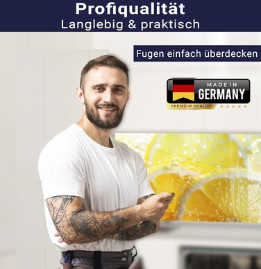 Кухонный фартук для плиты 80 х 60 см timalo