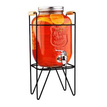 Диспенсер для напоїв з краном 4 л SUPERBUTELKI.PL