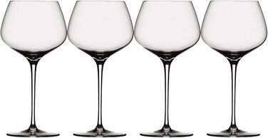 Набор из 4 предметов для мартини, хрустальный бокал, 260 мл, Willsberger Anniversary, 1416150 (Бордовые бокалы)