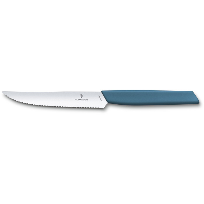 Кухонный нож Victorinox Swiss Modern Steak & Pizza 12см мин. с сыном. Ручка