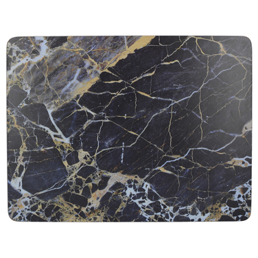 Набор пробковых подставок под тарелки CreativeTops Navy Marble, 30 x 23 см, 6 шт.