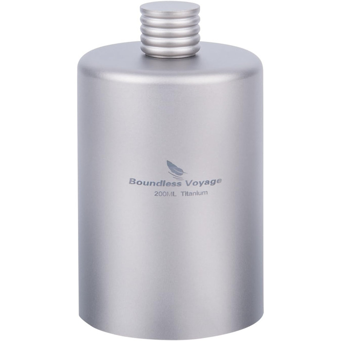 Кухоль для кемпінгу 200 мл Titanium Hip Flask Boundless Voyage