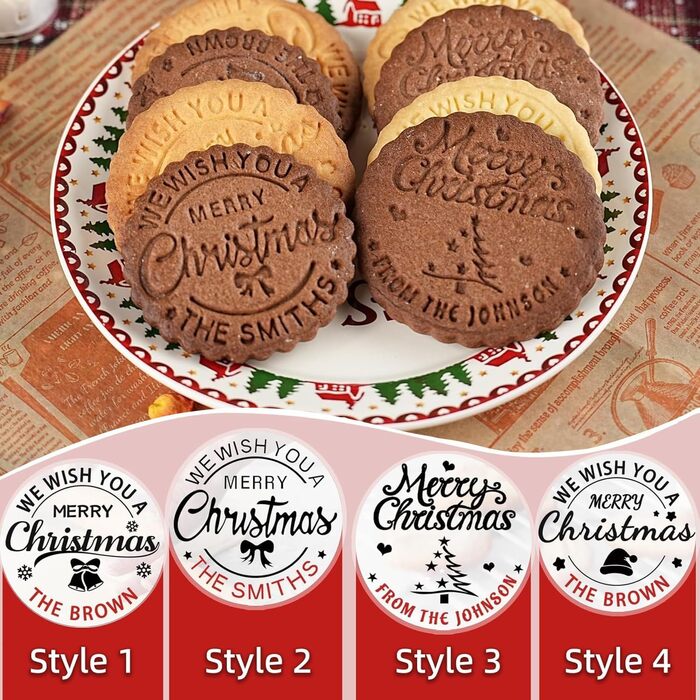 Штамп для різдвяного печива круглий 7,8 см