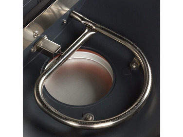 КОМПЛЕКТ Портативний переносний газовий гриль O-GRILL 500, кремовий + шланг в подарунок! Код: 013368