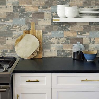 Самоклеюча панель для кухонного фартуха 34 х 29 см DEWOO