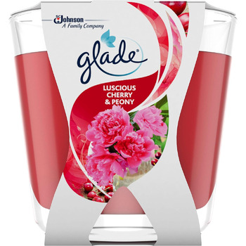 Ароматична свічка Glade (Brise) Dcor у склянці, Романтична ваніль, 6 шт. (6 x 70 г) (Вишня та Півонія)