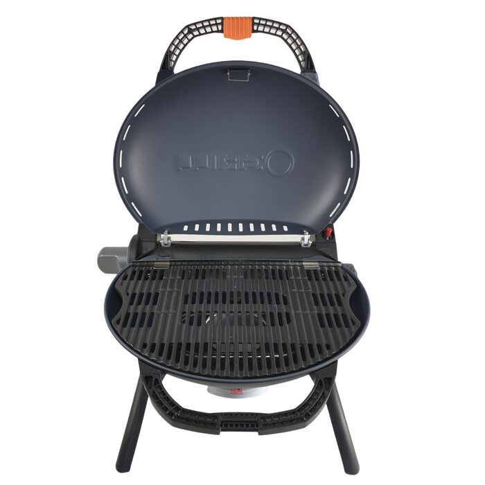 Портативный переносной газовый гриль O-GRILL 600T, зеленый + шланг в подарок! Код: 009060