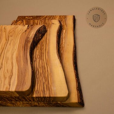 Дошка обробна з оливкового дерева 40 х 30 см das Olivenholzbrett