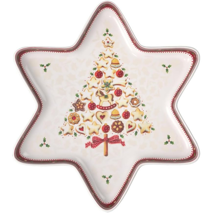 Блюдо в форме звезды, большое 37 х 33 см Winter Bakery Delight Villeroy & Boch