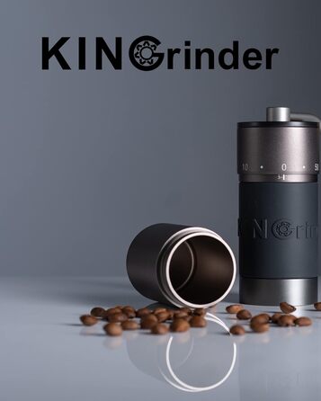 Ручна кавомолка преміум-класу з точним регулюванням помелу KINGrinder