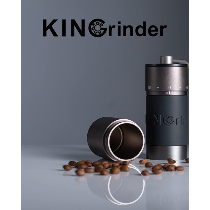 Ручна кавомолка преміум-класу з точним регулюванням помелу KINGrinder