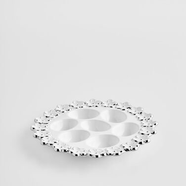 Керамічний піднос для яєць 23 см home&you