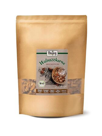 Ядра грецких орехов очищены от скорлупы 1 кг Biojoy