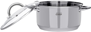 Каструля Bravo Chef 16 см (1.9 л) з кришкою (6720867)