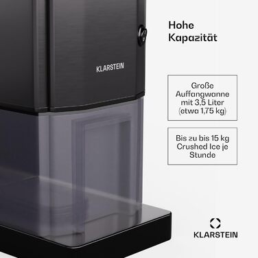 Льдоизмельчитель из нержавеющей стали 3,5 л.