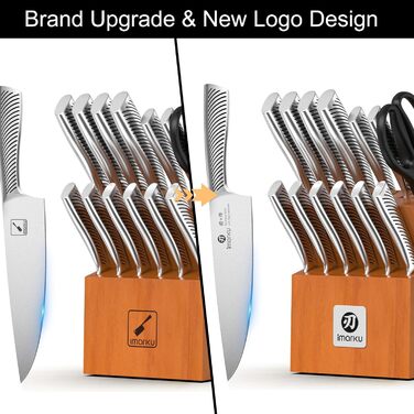 Набір ножів 14 предметів з японської сталі imarku