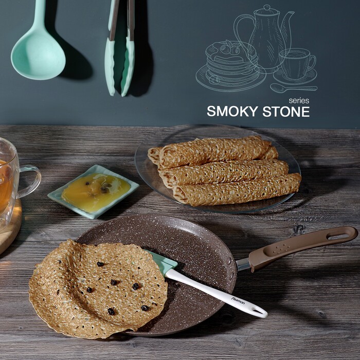 Сковорідка для млинців Fissman SMOKY STONE 24 см (14371)