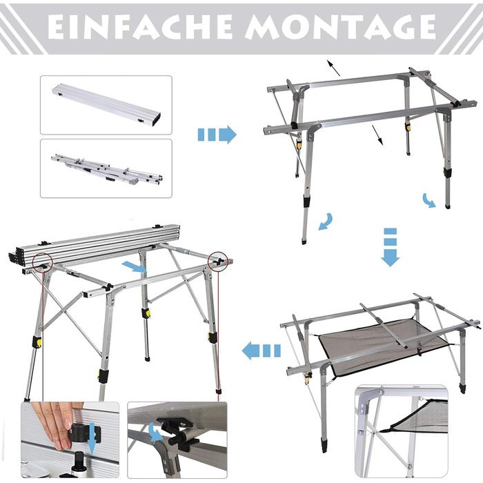 Складаний стіл для пікніка 120 x 70 см Outsunny