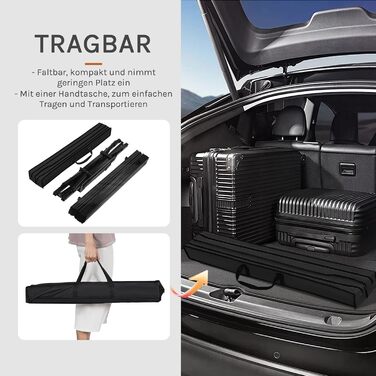 Складний алюмінієвий стіл для кемпінгу WOLTU