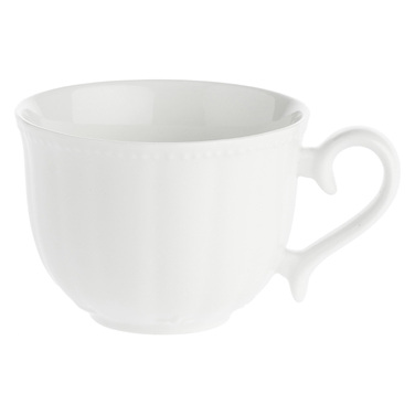 Чашка для чая с блюдцем La Porcellana Bianca DUCALE, фарфор, 220 мл