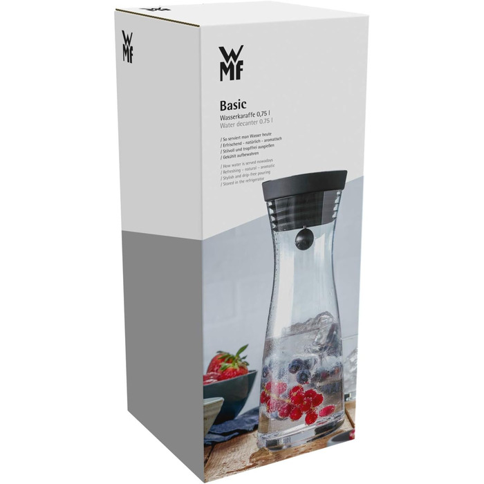 Графин для води чорний 0,75 л Basic WMF