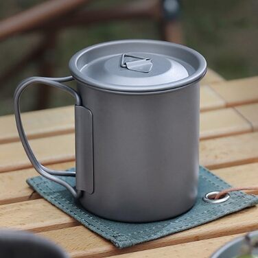 Туристична чашка з титану 300 мл DAZZLEEX