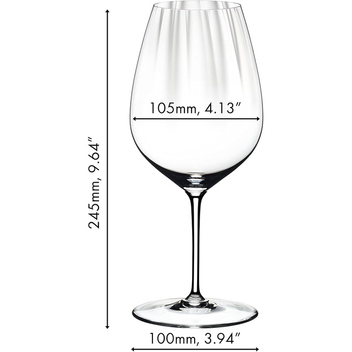Дегустационный набор бокалов для вина, 4 предмета, Performance Riedel