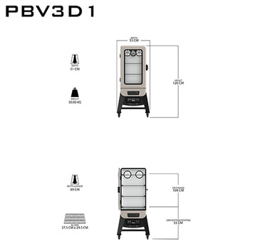 Електричний гриль-смокер 3-Series Digital Electric Pit Boss, 10600 Код: 011114