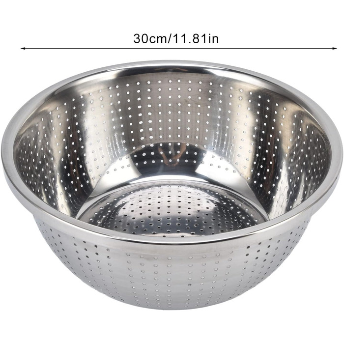 Дуршлаг из нержавеющей стали 30 см MOUMOUTEN