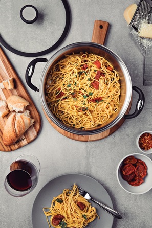 Кастрюля Tramontina Solar silicone (3.6 л) 20 см (6358930)