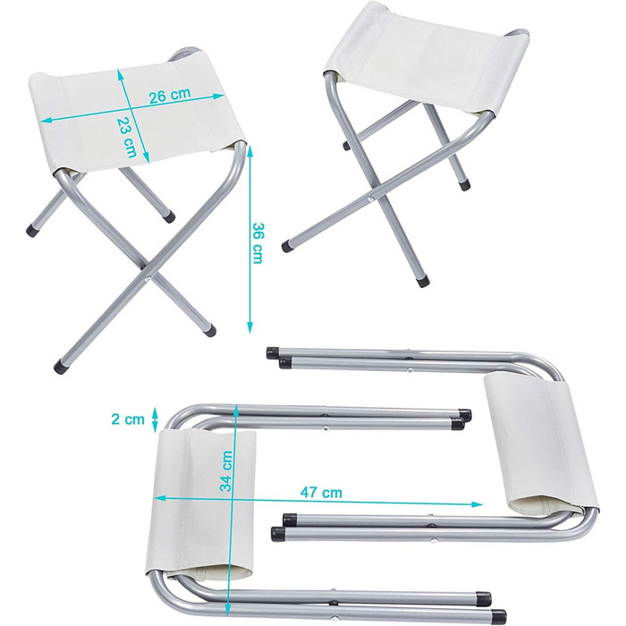 Складний багатофункціональний кемпінговий стіл зі стільцями GOODS+GADGETS