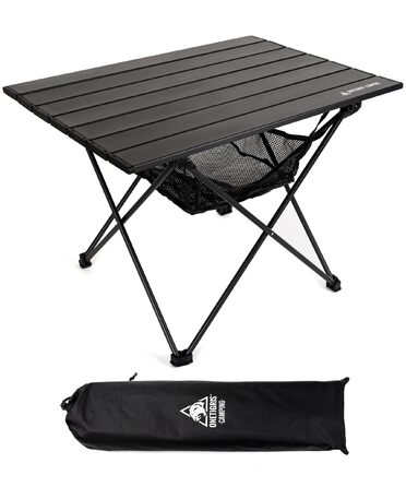 Складной алюминиевый стол для кемпинга 56x40,5x39,5 см OneTigris