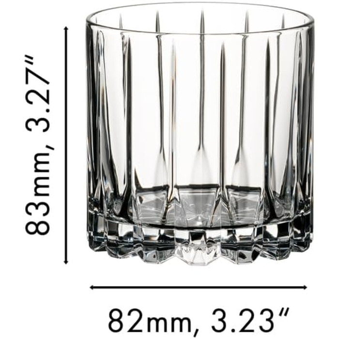 Набір склянок для коктейлів 283 мл 2 предмета Drink Specific Glassware Riedel