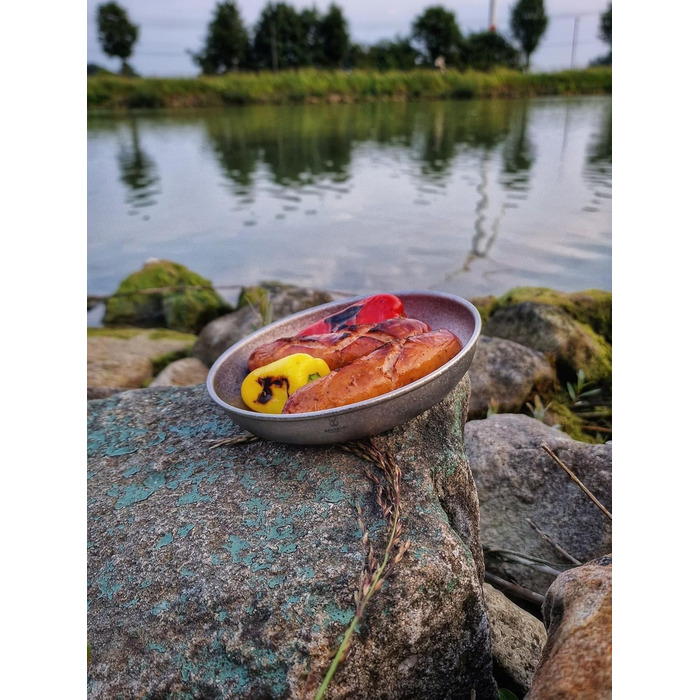 Серебряные миски для пикников 400 мл SILVERANT