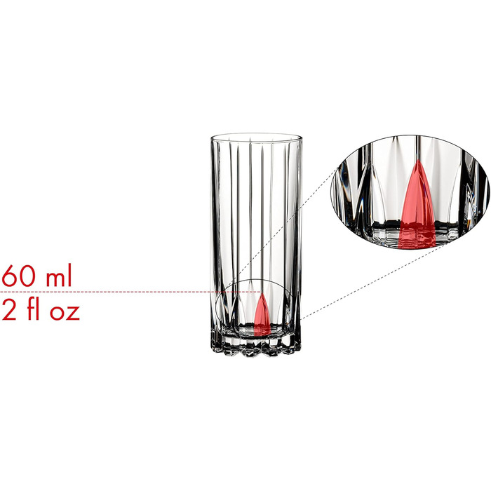 Набір склянок для коктейлів 310 мл 2 предмета Drink Specific Glassware Riedel