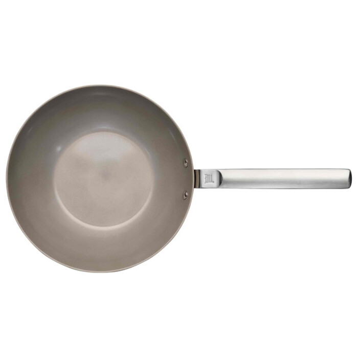 Сковорода Wok Fiskars Norden 28cm з мінеральним покриттям (1067636)