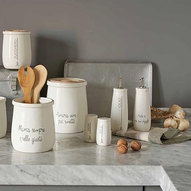 Набір для солі та перцю La Porcellana Bianca GLI ONESTI, порцеляна, 58 мл