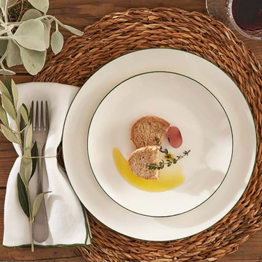 Тарілка обідня La Porcellana Bianca DINTORNO, порцеляна, діам. 27 см