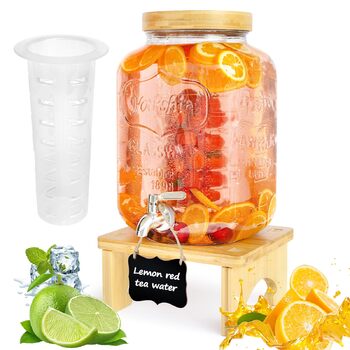 Диспенсер для напитков с краном на стойке 7,6 л AIQI