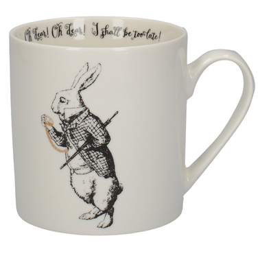 Кружка CreativeTops WHITE RABBIT Alice in Wonderland, фарфор, 350 мл