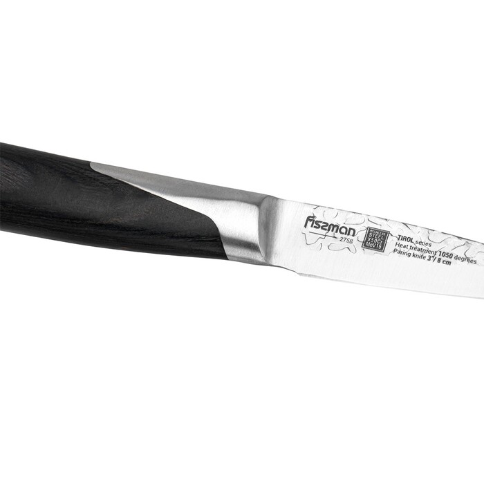 Нож Fissman овощной TIROL 8 см сталь X50Cr15MoV (2758)