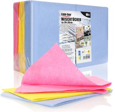 Серветки для прибирання кухні 60 шт 30 x 38 см com-four